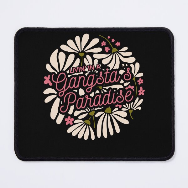 Item preview, Livin In A Gangstas Paradise Boho Flower Graphic designed and sold by pansak.