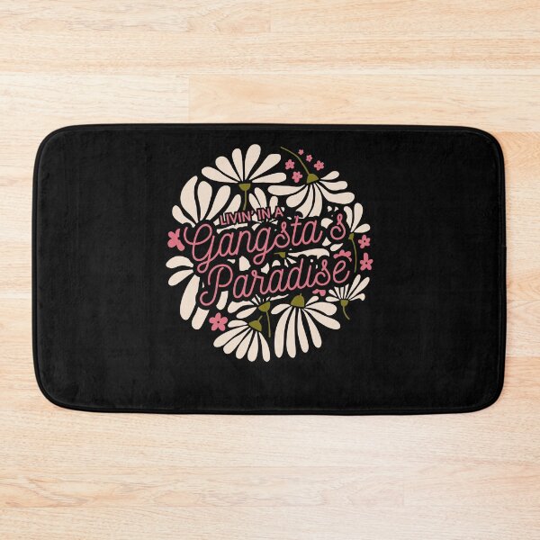 Item preview, Livin In A Gangstas Paradise Boho Flower Graphic designed and sold by pansak.