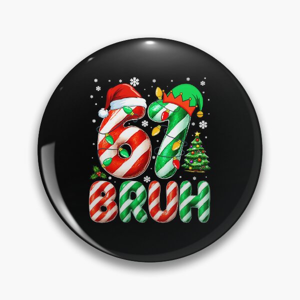 Artikelvorschau, Bruh 67 Six Seven 6 7 Meme Christmas Funny Boy entworfen und verkauft von JEFDodsonArt.