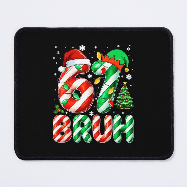 Item preview, Bruh 67 Six Seven 6 7 Meme Christmas Funny Boy designed and sold by JEFDodsonArt.