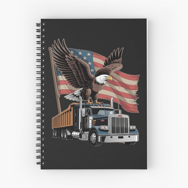 Item preview, American Flag 4th Of July Dump Truck Construction Vintage US designed and sold by procionartss.