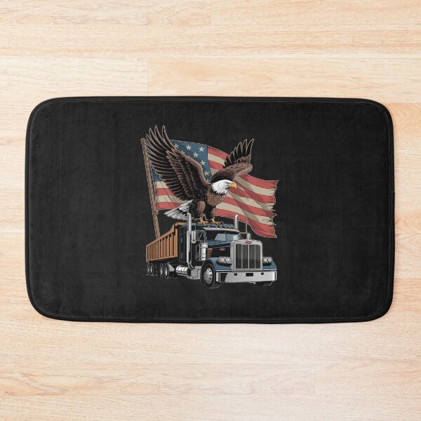 Item preview, American Flag 4th Of July Dump Truck Construction Vintage US designed and sold by procionartss.