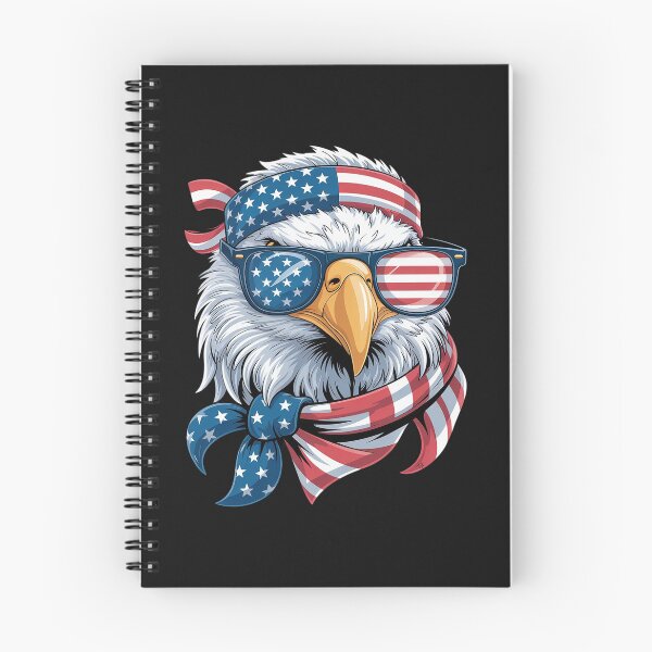 Item preview, American Flag Bald Eagle Patriotic Eagle 4th of July USA designed and sold by procionartss.