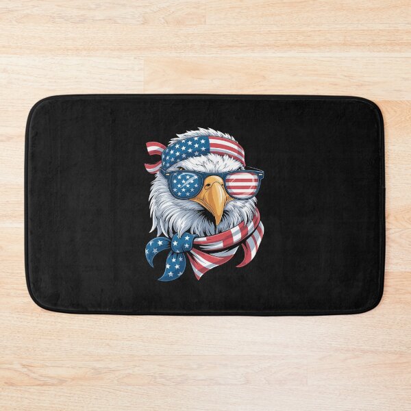 Item preview, American Flag Bald Eagle Patriotic Eagle 4th of July USA designed and sold by procionartss.