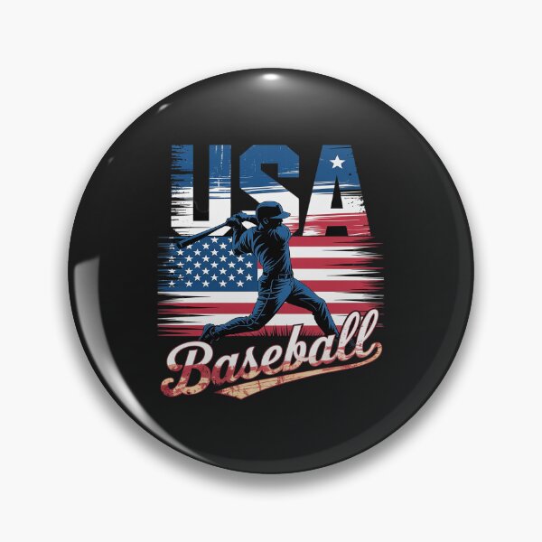 Item preview, American Flag Baseball 4th of July USA Support Team designed and sold by procionartss.