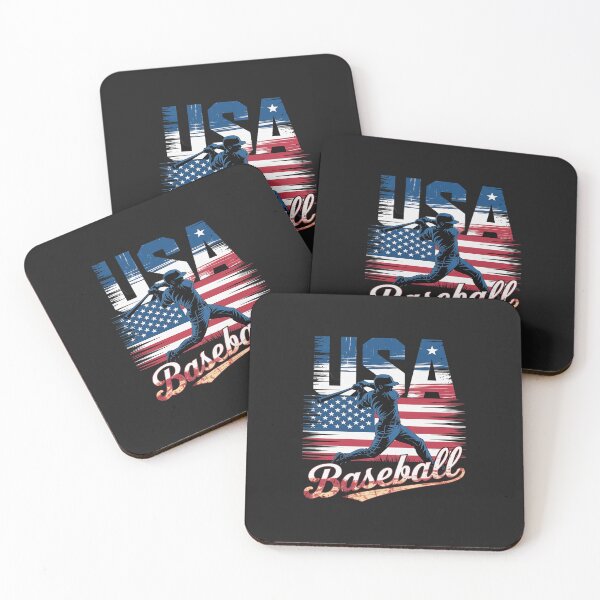 Item preview, American Flag Baseball 4th of July USA Support Team designed and sold by procionartss.