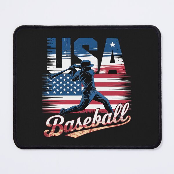 Item preview, American Flag Baseball 4th of July USA Support Team designed and sold by procionartss.