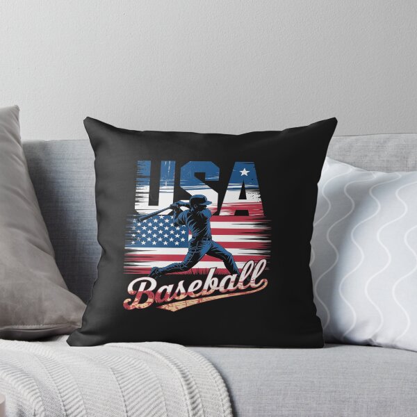 Item preview, American Flag Baseball 4th of July USA Support Team designed and sold by procionartss.