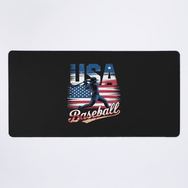 Item preview, American Flag Baseball 4th of July USA Support Team designed and sold by procionartss.