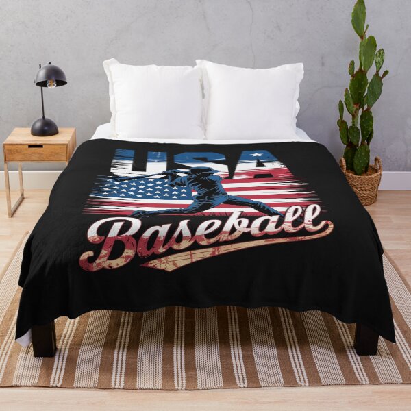 Item preview, American Flag Baseball 4th of July USA Support Team designed and sold by procionartss.