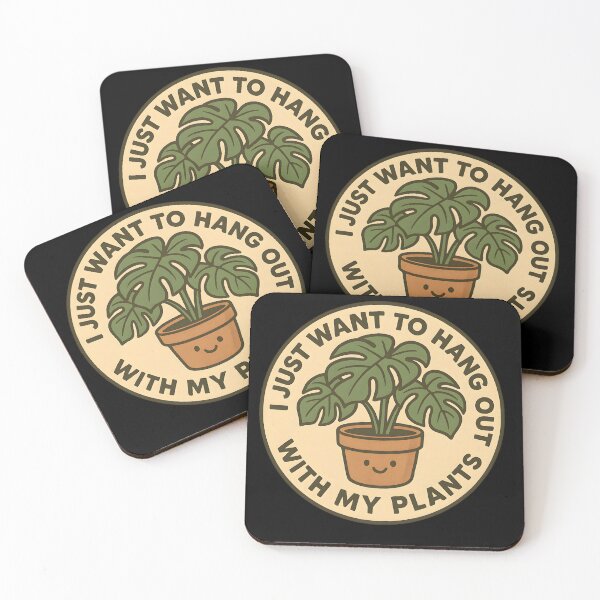 Item preview, Funny Plant T-Shirt I Just Want To Hang Out With My Plants designed and sold by VectorVerseHub.