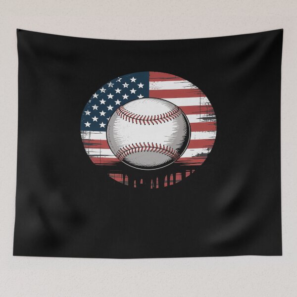 Item preview, American Flag Baseball Vintage 4th Of July USA Patriotic designed and sold by procionartss.