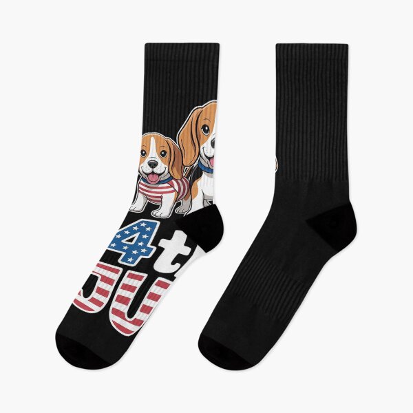 Item preview, American Flag Beagle Dog Lover patriotic 4th of July Dog designed and sold by procionartss.