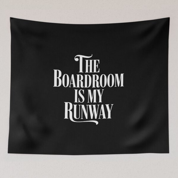 Item preview, The Boardroom is My Runway Seventies Lettering Powerful Chic designed and sold by LinlinsDemons.