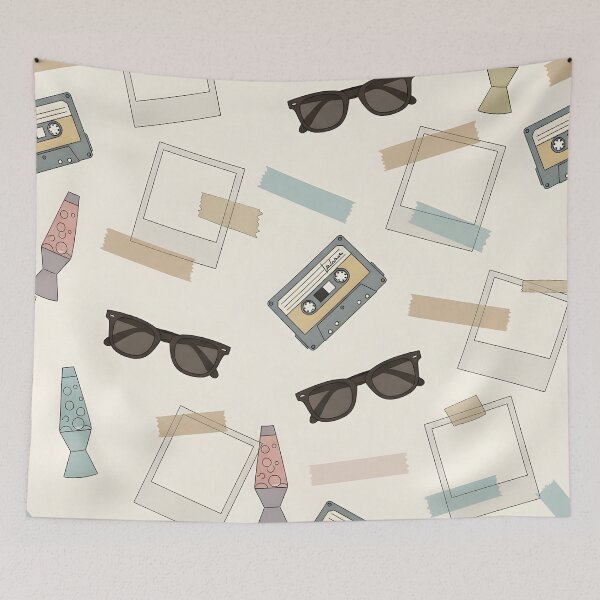 Item preview, Retro Aesthetic Icons designed and sold by Kaleidoscope Print.