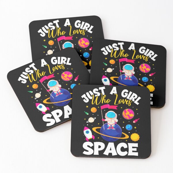 Item preview, Just A Girl Who Loves Planets Science Lover Girl Space Solar designed and sold by DollieMichele.