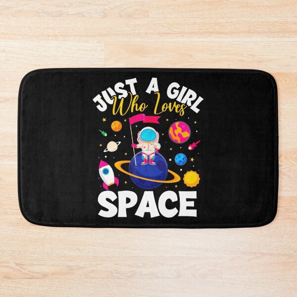 Item preview, Just A Girl Who Loves Planets Science Lover Girl Space Solar designed and sold by DollieMichele.