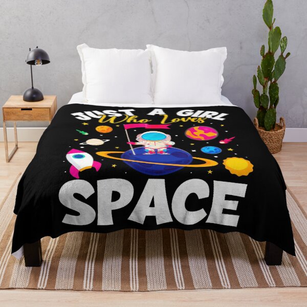 Item preview, Just A Girl Who Loves Planets Science Lover Girl Space Solar designed and sold by DollieMichele.