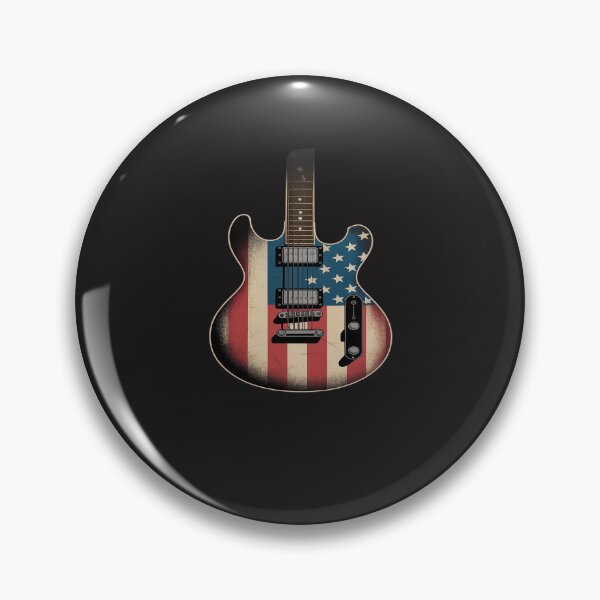 Item preview, American Flag Guitar 4th of July Patriotic Tee Great Gift designed and sold by procionartss.