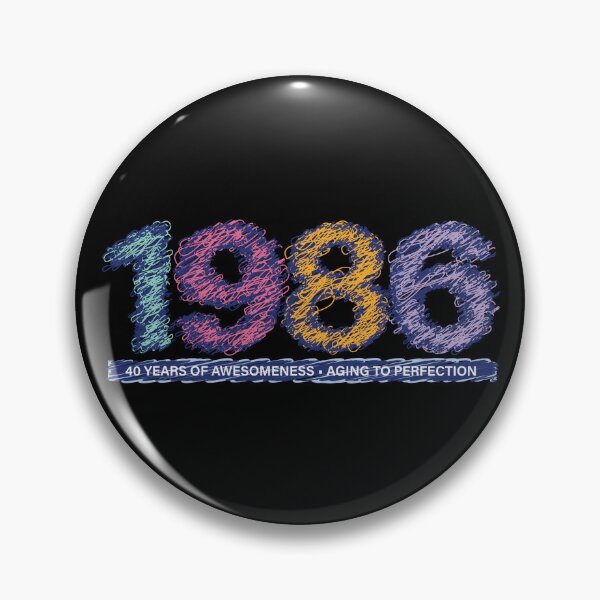 Item preview, 1986 - 40 Years of Awesomeness – Aging to Perfection designed and sold by PCStudio57.