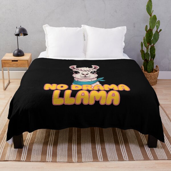 Item preview, No Drama Llama T-Shirt Funny Animal Pun Gift designed and sold by VectorVerseHub.