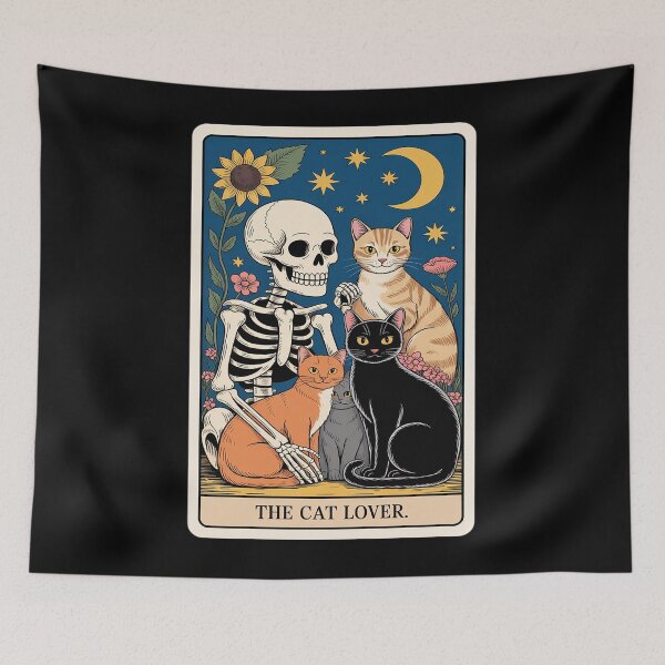 Item preview, The Cat Lover Tarot Card designed and sold by LinlinsDemons.