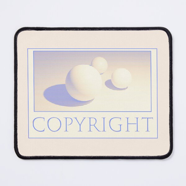 Item preview, Three Circle Copyright Vaporwave designed and sold by Checkerworks.