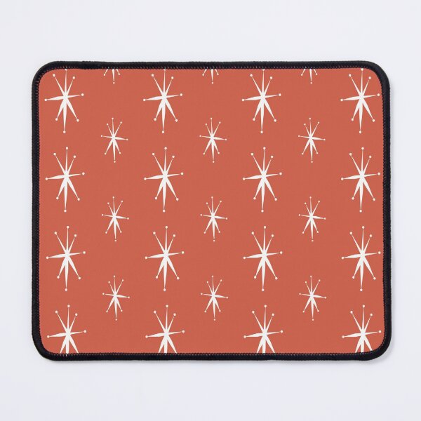Item preview, Retro Mid Century Modern Rust Atomic Starburst designed and sold by RetroMaggie.