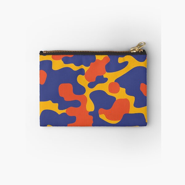 Item preview, Blue Orange Camo designed and sold by Interrupt Art.