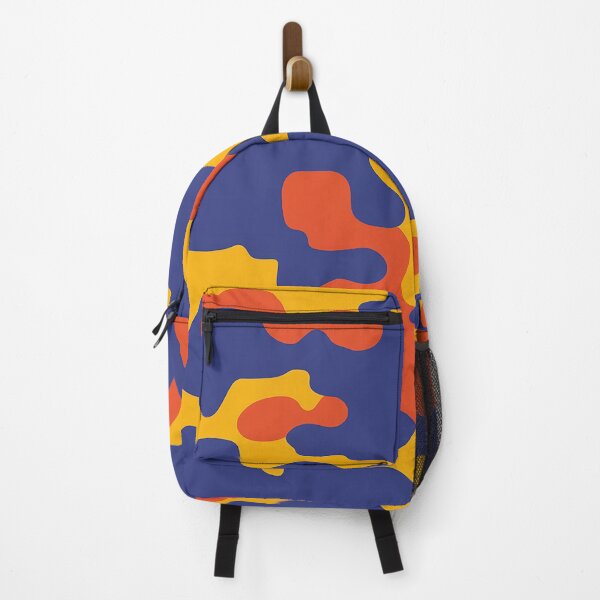 Item preview, Blue Orange Camo designed and sold by Interrupt Art.
