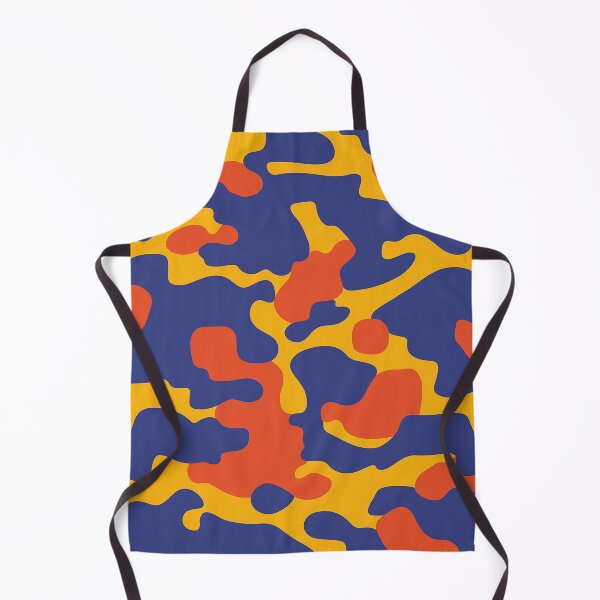 Item preview, Blue Orange Camo designed and sold by Interrupt Art.