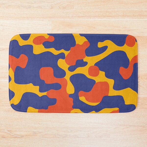 Item preview, Blue Orange Camo designed and sold by Interrupt Art.