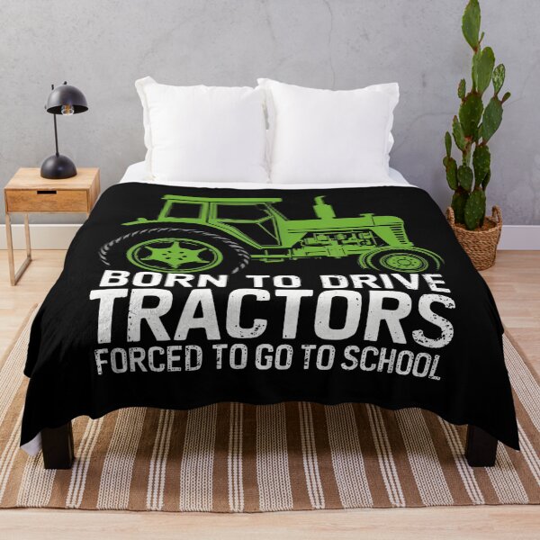 Item preview, Born To Drive Tractors Forced To Go To School Kindergarten designed and sold by DollieMichele.