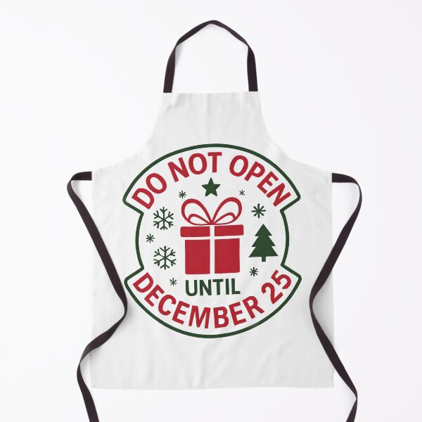 Item preview, Do Not Open Until December 25 | Christmas Holiday Gift Sticker designed and sold by FestivityFinds.