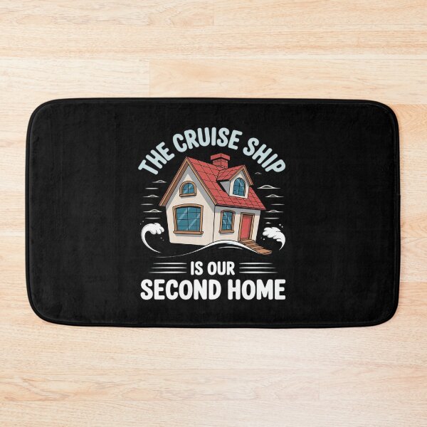 Item preview, The Cruise Ship Is Our Second Home Bubble Letter designed and sold by LinlinsDemons.