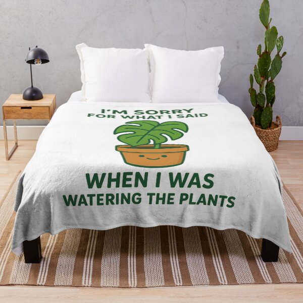 Item preview, Funny Plant T-Shirt I'm Sorry For What I Said Gardening Gift designed and sold by VectorVerseHub.
