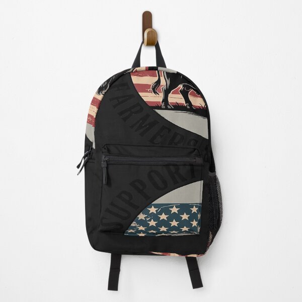 Item preview, American Flag Patriotic Support American Farmers & Ranchers designed and sold by AvagondaMind.
