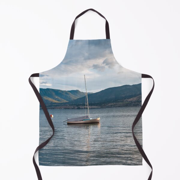 Item preview, Summer Evening View of Sailboat on Okanagan Lake designed and sold by Amy Mitchell.