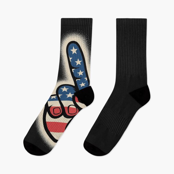 Item preview, American Flag Peace Sign Hand 4th Of July USA Patriotic designed and sold by AvagondaMind.