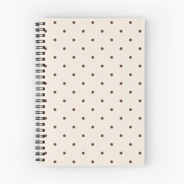 Artikelvorschau, Klassisches braunes und hellbeiges Tupfenmuster – minimalistischer Retro-Stil entworfen und verkauft von DaisyHouse.