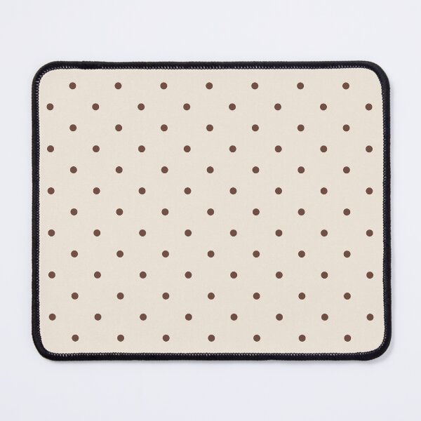 Item preview, Classic Brown and Light Beige Polka Dot Pattern – Retro Minimalist Style designed and sold by DaisyHouse.
