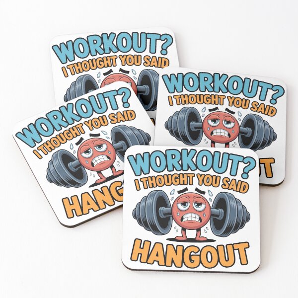 Item preview, Funny Dumbbell T-Shirt Workout Hangout Gym Humor designed and sold by VectorVerseHub.