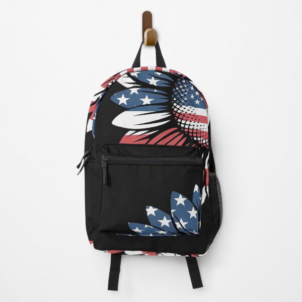 Item preview, American Flag Sunflower Peace Sign 4th of July Usa Boys Girl designed and sold by AvagondaMind.