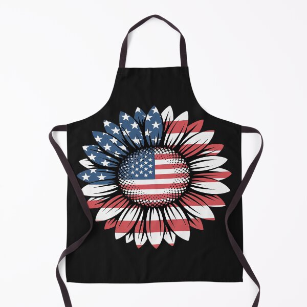 Item preview, American Flag Sunflower Peace Sign 4th of July Usa Boys Girl designed and sold by AvagondaMind.