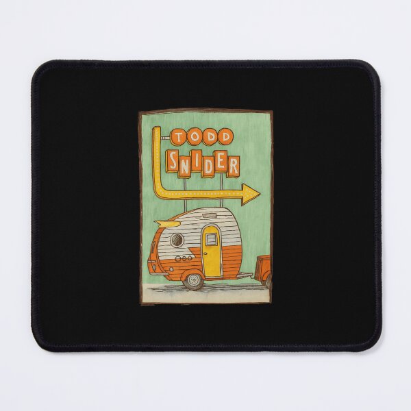 Item preview, Todd Snider Camper Trailer Retro Sign designed and sold by ferminhays.