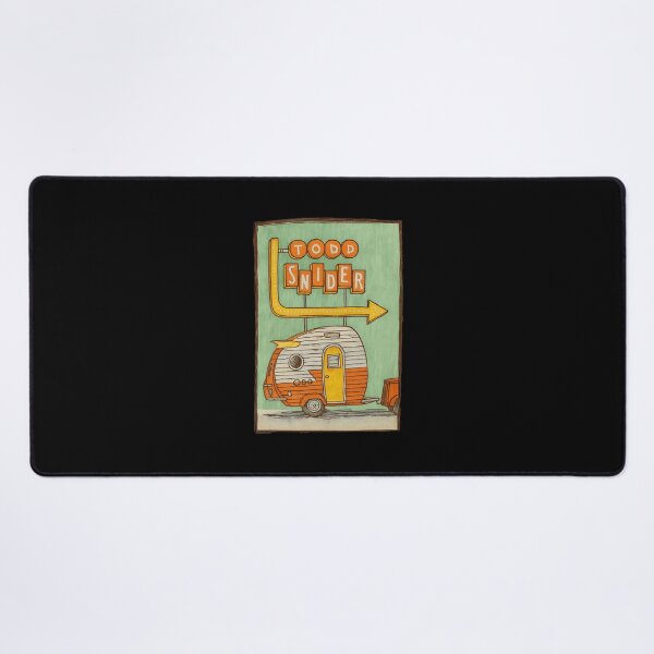 Item preview, Todd Snider Camper Trailer Retro Sign designed and sold by ferminhays.