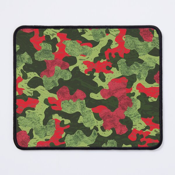 Item preview, Red Green Camo designed and sold by Interrupt Art.