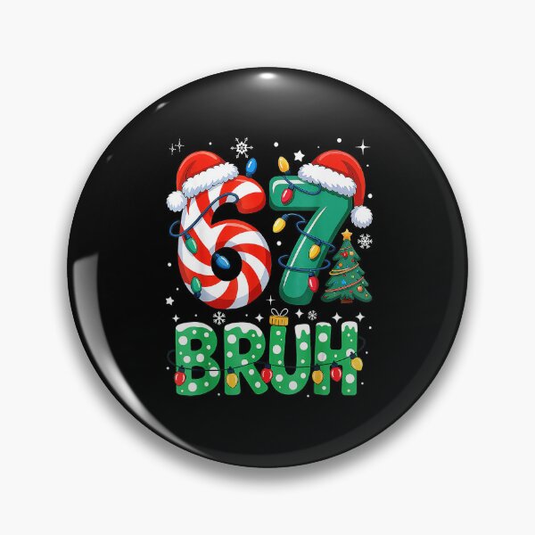 Artikelvorschau, Bruh 67 Six Seven 6 7 Meme Christmas Funny Boy entworfen und verkauft von JEFDodsonArt.