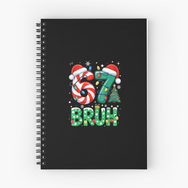 Artikelvorschau, Bruh 67 Six Seven 6 7 Meme Christmas Funny Boy entworfen und verkauft von JEFDodsonArt.
