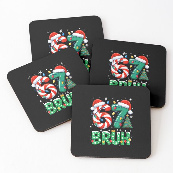 Item preview, Bruh 67 Six Seven 6 7 Meme Christmas Funny Boy  designed and sold by JEFDodsonArt.